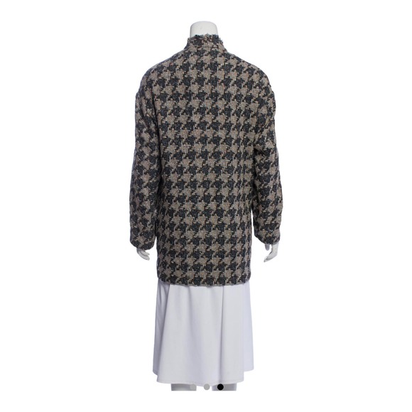 Isabel Marant Womens Fringe Accented Textured Cardigan Size US 10 Designer - Picture 2 of 14